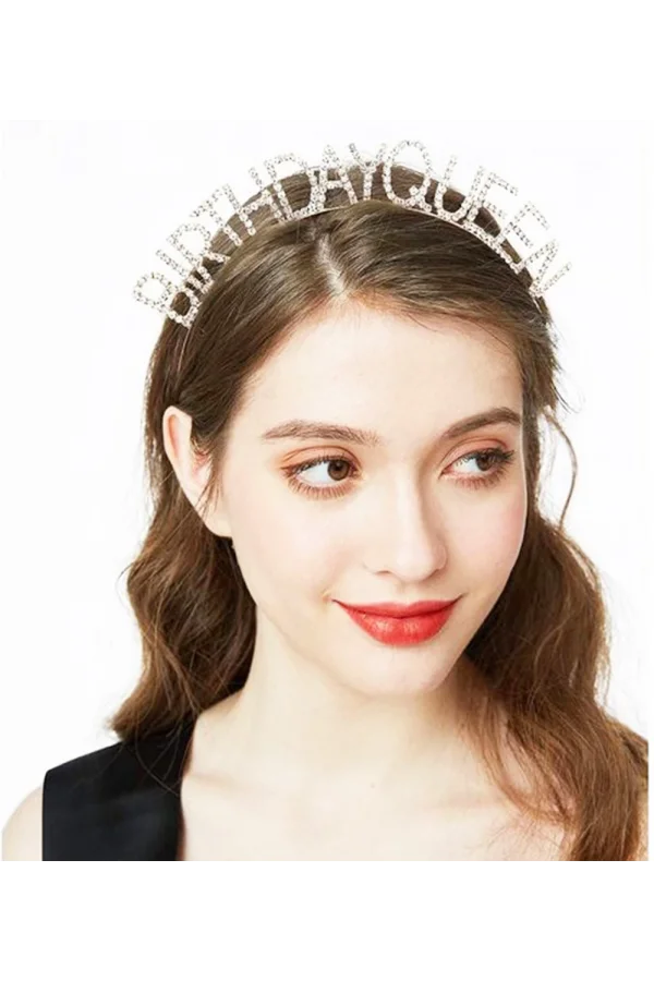 Birthday Queen Yazılı Kraliçe Taç