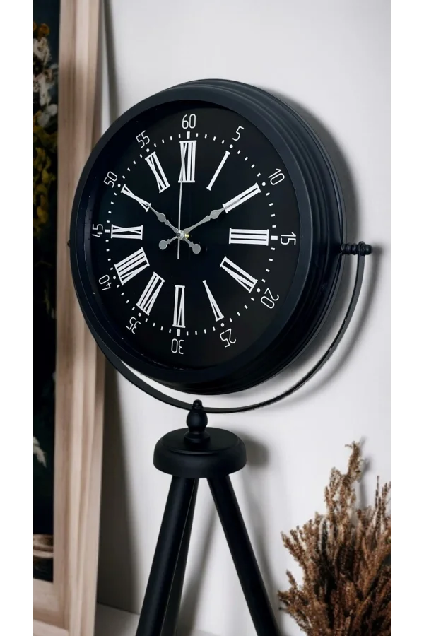 Black Aura Tripod Ayaklı Saat