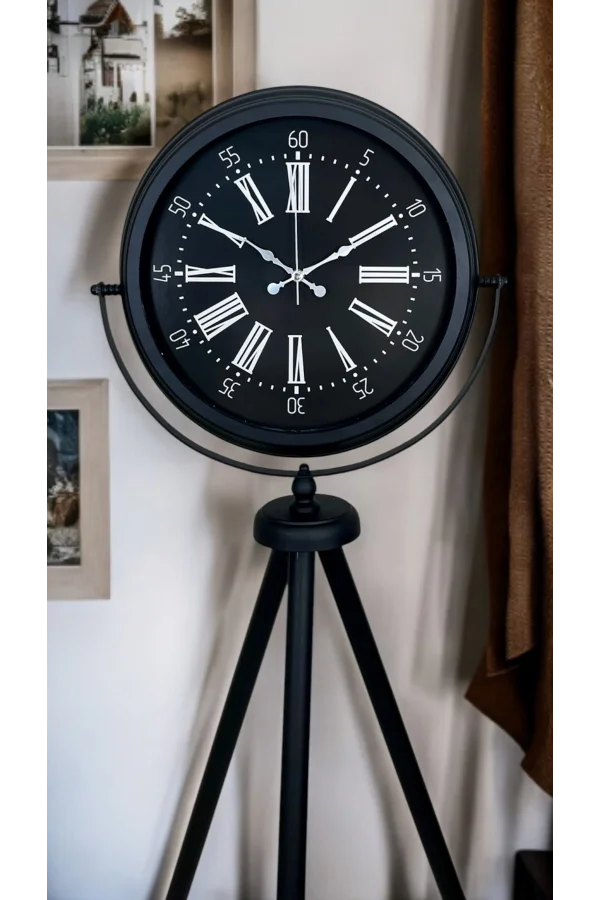 Black Aura Tripod Ayaklı Saat