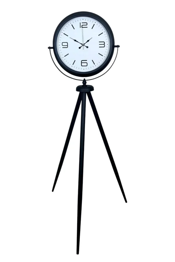 Black Balance Tripod Ayaklı Saat