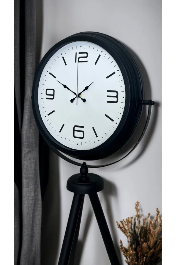 Black Balance Tripod Ayaklı Saat