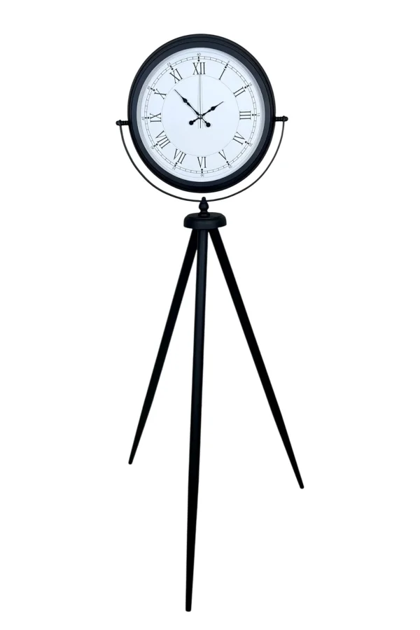 Black Elite Tripod Ayaklı Saat