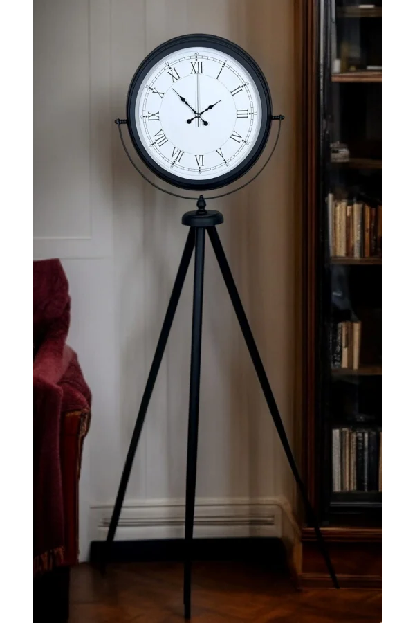 Black Elite Tripod Ayaklı Saat