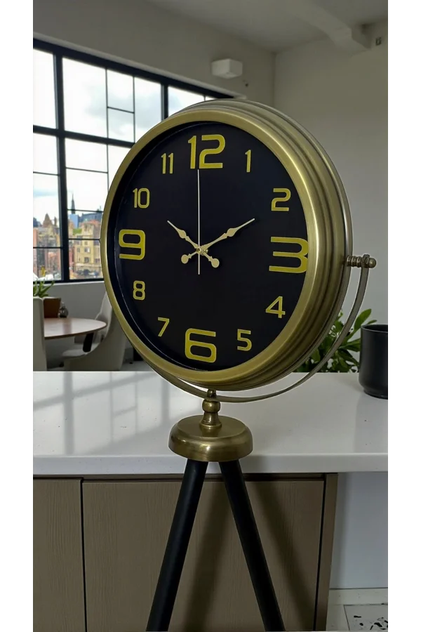 Black Noble Eskitme Tripod Ayaklı Saat