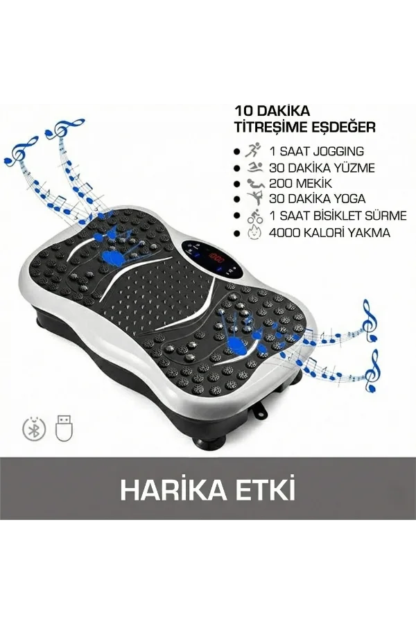 Bluetooth Bağlantılı Titreşimli Egzersiz Aleti