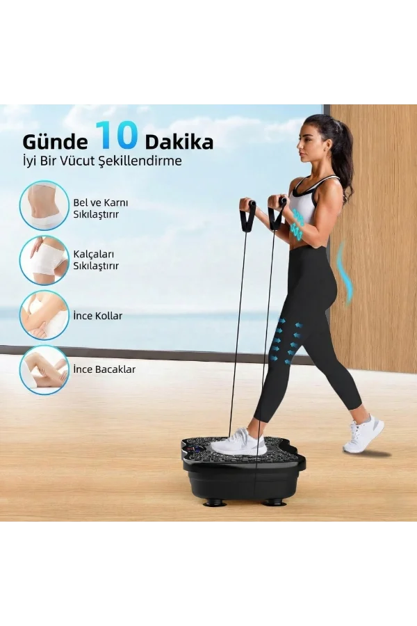 Bluetooth Bağlantılı Titreşimli Egzersiz Aleti