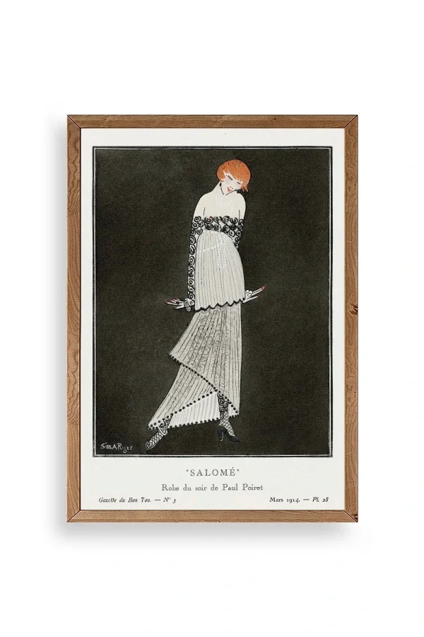 Bon Ton Ahşap Çerçeveli Tablo