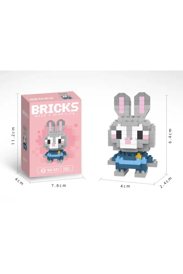 Zootropolis Judy Hopps Mini Tavşan Lego Figürü