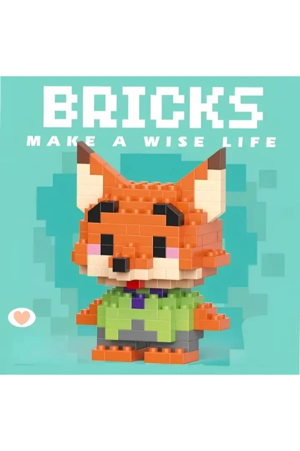 Zootropolis Nick Wilde Mini Lego Figürü