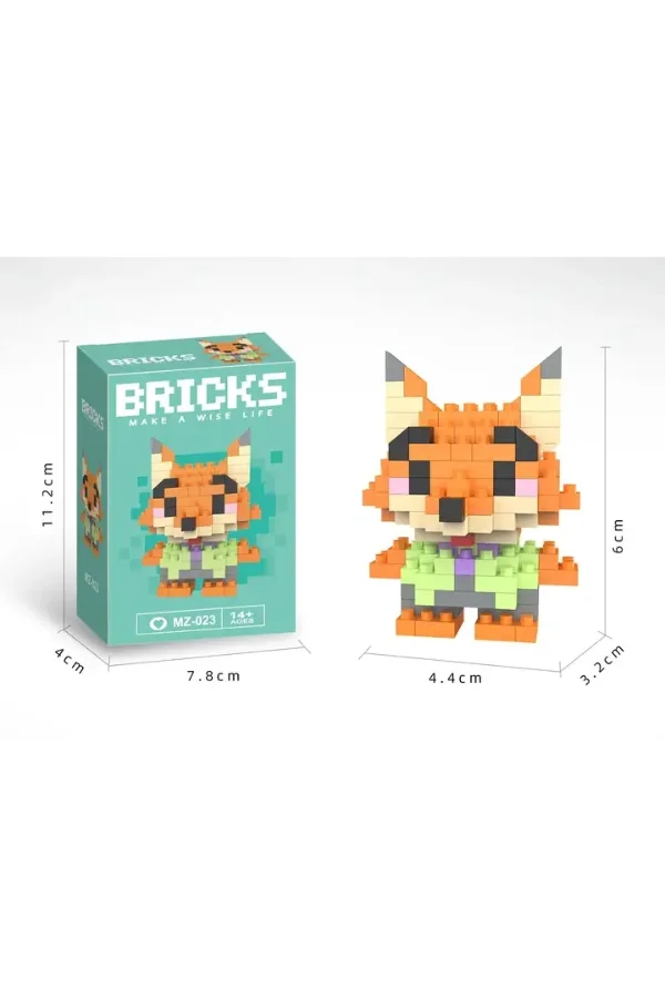 Zootropolis Nick Wilde Mini Lego Figürü