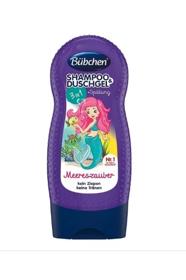 Bübchen Çocuk Şampuan&Duş Jeli 3 in 1 Ocean Breeze 230 ml