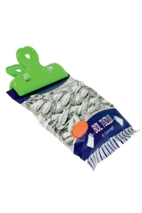 BUFFER® 2li Pratik Torba Paket Ve Poşet Kapatıcı Kilitli Klips Mandal