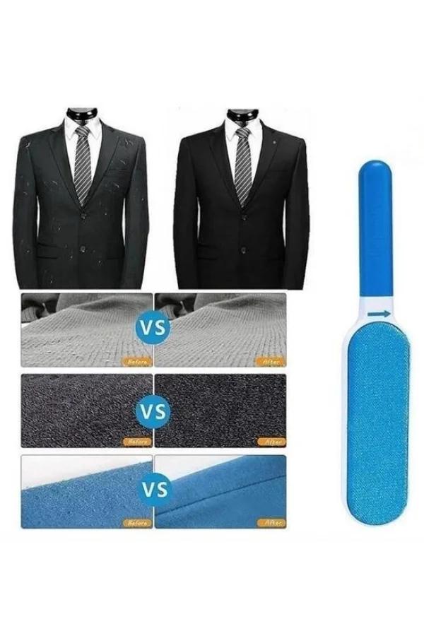 BUFFER® 2Li Set Kıl Tüy Toplayıcı Kendinden Temizlemeli Tarak