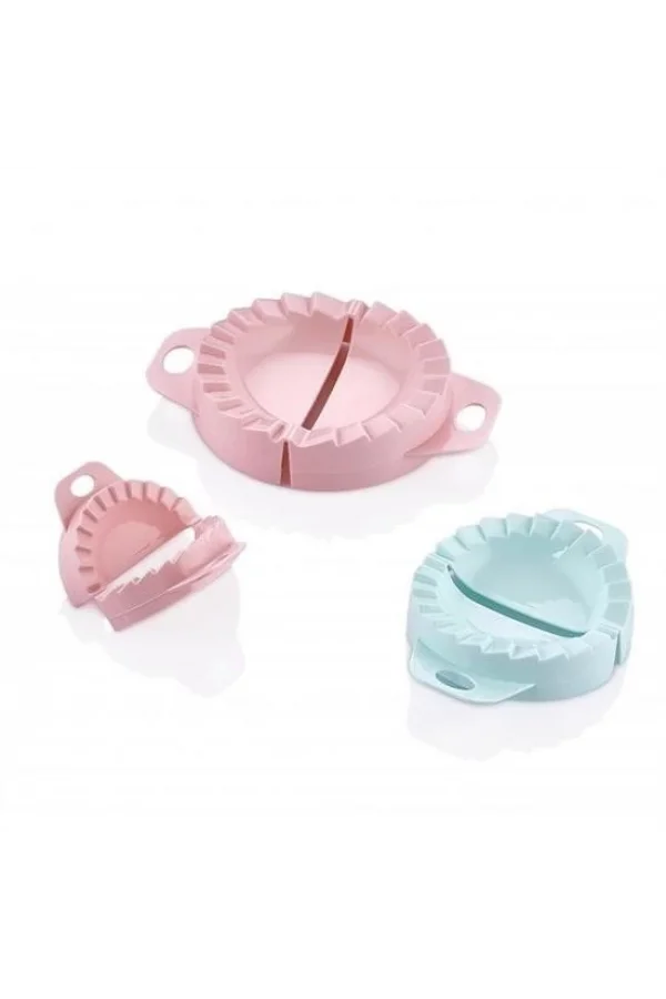 BUFFER® 3lü Çiğ börek kurabiye Hamur İşi Ravioli Kesme Kalıbı Aparatı