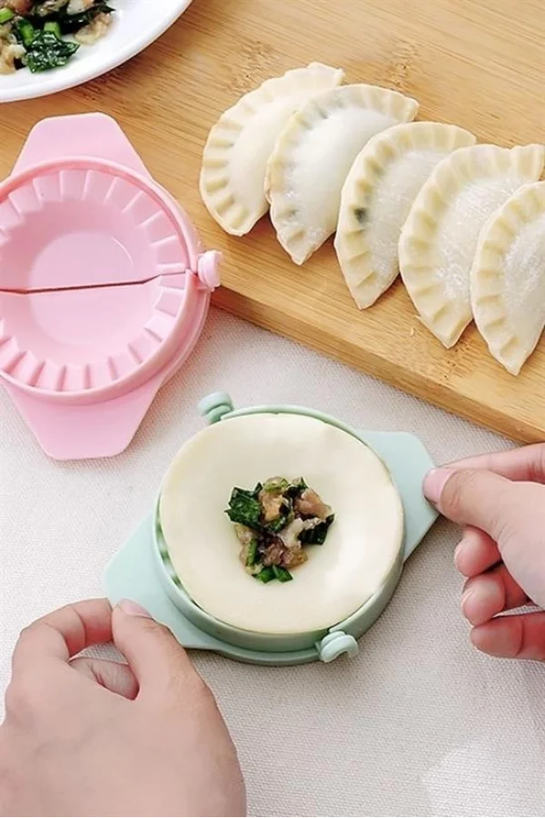 BUFFER® 3lü Çiğ börek kurabiye Hamur İşi Ravioli Kesme Kalıbı Aparatı