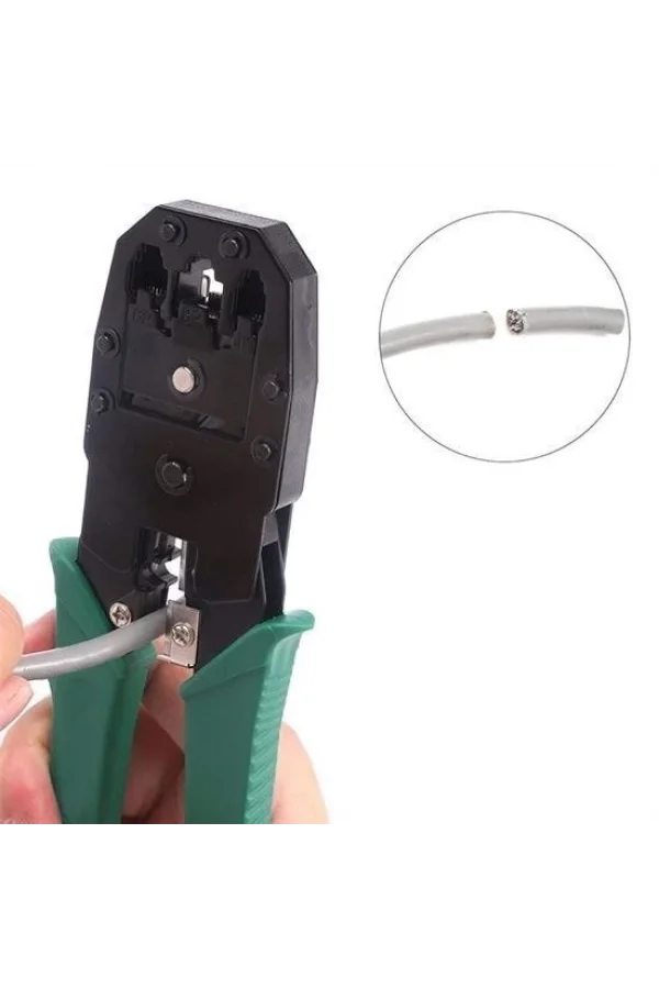 BUFFER® 3ü 1 Arada Modüler Kablo Sıkma,Soyma ve Kesme Pensesi