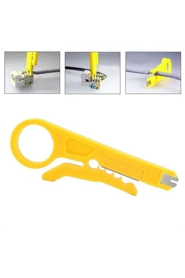 BUFFER® 3ü 1 Arada Modüler Kablo Sıkma,Soyma ve Kesme Pensesi