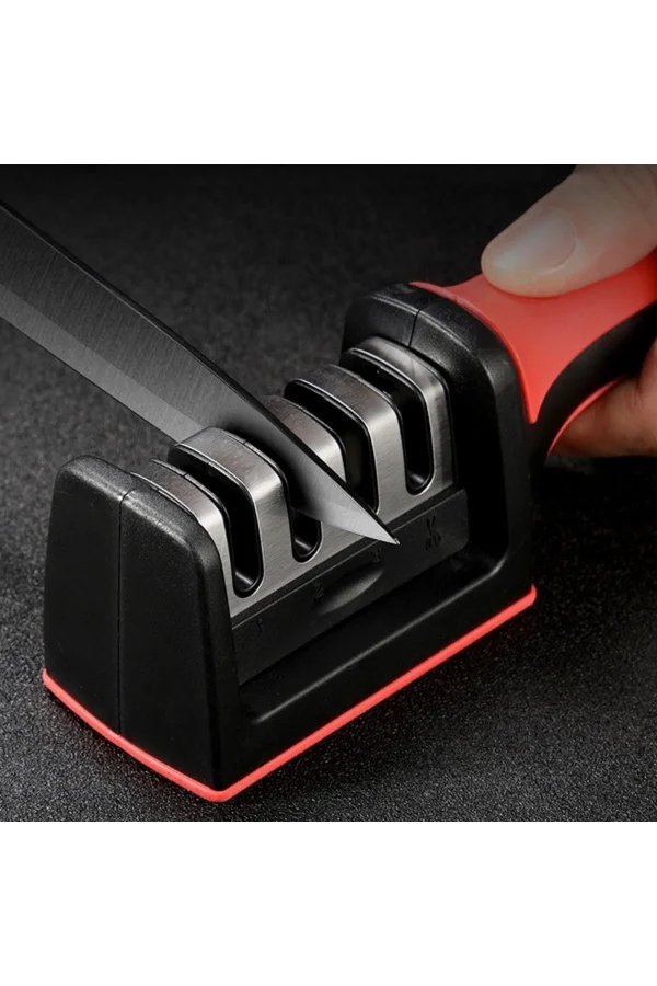 BUFFER®  4 Aşamaları Kaymaz Taban Hızlı Bıçak Makas Bileme Aracı