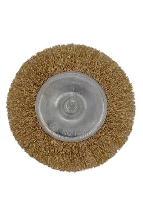 BUFFER® 6lı Pimli Tel Fırça Seti Pas Yağ Kir Boya Yapışkan Çözücü