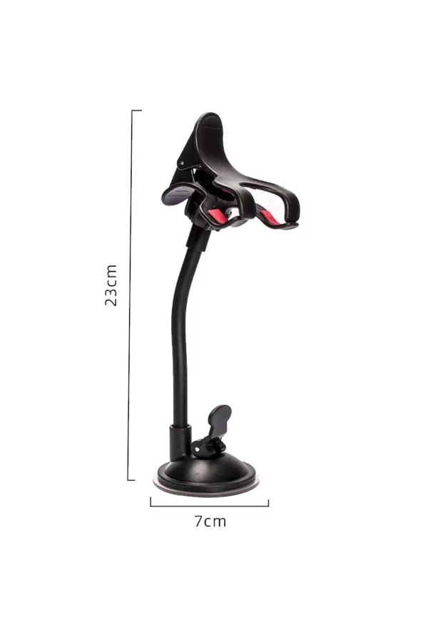 BUFFER® Akrobat Cama Sabitlenen Güçlü Vakumlu 360 Derece Dönen Tüm Modellere Uyan Oto Telefon Tutucu