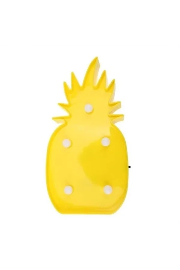 BUFFER® Ananas Şeklinde Ledli Dekoratif Eğlenceli Çocuk Gece Lambası