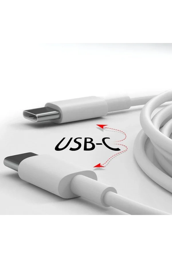 BUFFER® Apple 15/15 Pro Type-C to Type-C Hasır Örgü Hızlı Şarj Kablosu (1m)