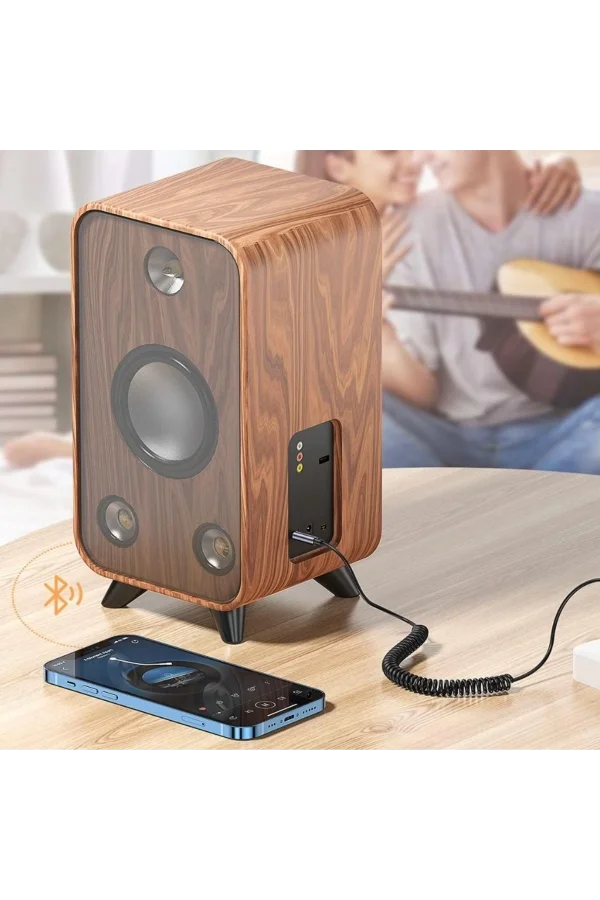 BUFFER® Araba için Bluetooth Aux Alıcısı Wireless Araç Kiti