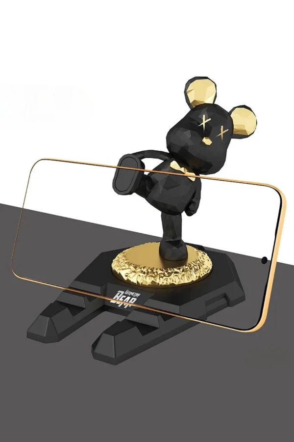 BUFFER® Ayıcıklı Telefon ve Tablet Standı Masa Üstü Telefon ve Tablet Tutucu Aparatı