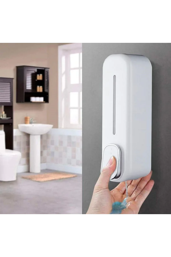 Buffer ® Beyaz Duvara Monte Sıvı Sabunluk Dispenser 300 ml