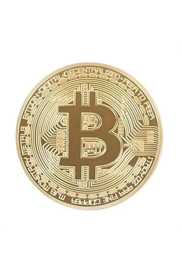 BUFFER® Bitcoin Madeni Hatıra Parası Madeni Bitcoin Hediye Sikke Para