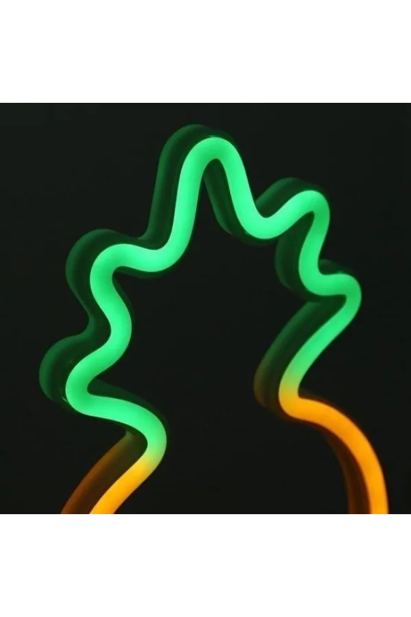BUFFER® Dekoratif Ananaslı Neon Led Masa Ve Gece Lambası Hediyelik Lamba
