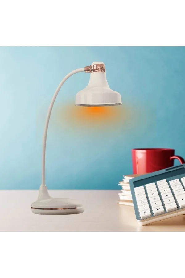 BUFFER® Dokunmatik 3 Farklı LED Işıklı Çalışma Masası Üstü Lamba