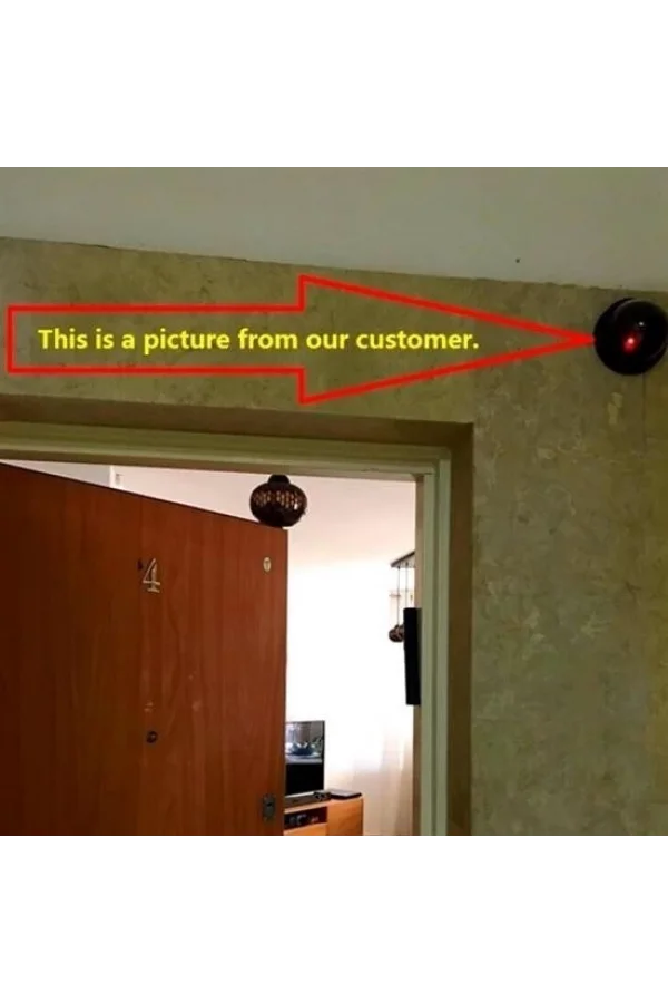 BUFFER® Gerçek Görünümlü Sahte Maket Güvenlik Kamerası