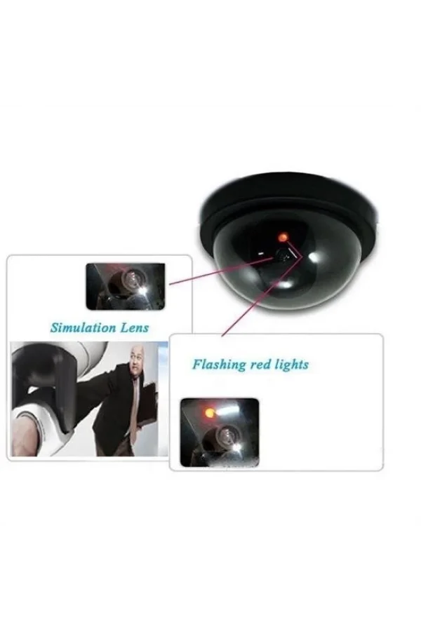 BUFFER® Gerçek Görünümlü Sahte Maket Güvenlik Kamerası