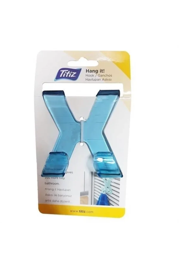 BUFFER® Hang it Pratik Kolay Taşımabilir Havlupan 2 Kancalı Banyo Askısı