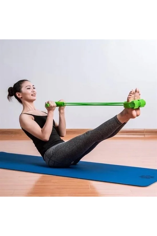 BUFFER® Jimlastik Aleti Elastik Yay Karın Kası Çalıştırıcı Trimmer