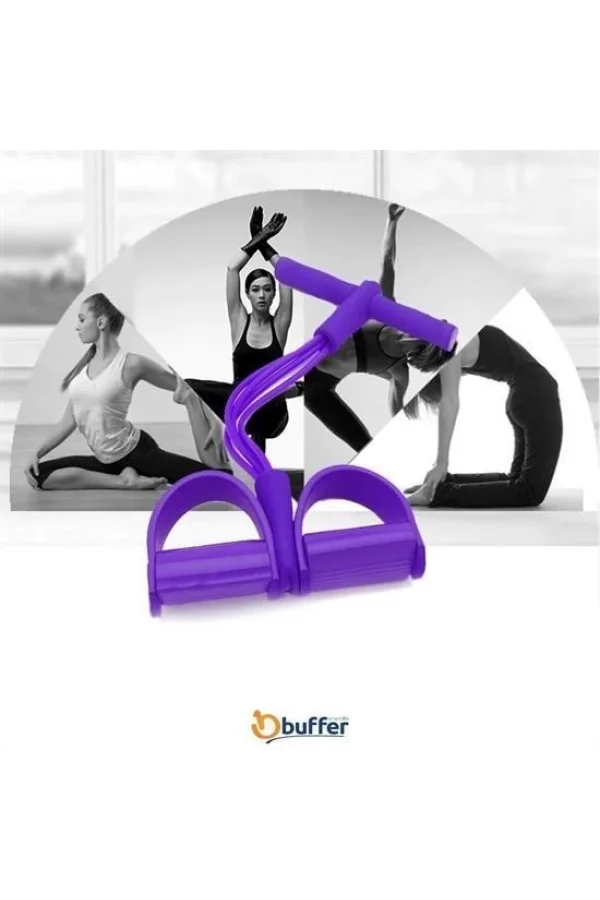 BUFFER® Jimlastik Aleti Elastik Yay Karın Kası Çalıştırıcı Trimmer