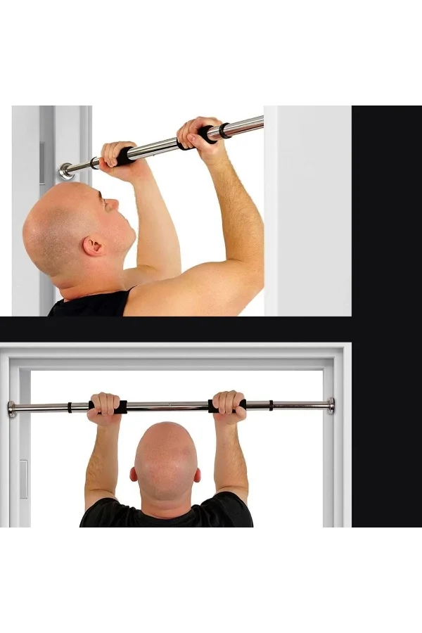 BUFFER® Kapı veya Koridora Takılıp Ayarlanabilen Demiri Barfiks Aleti Kapı Barfiksi