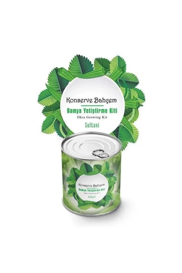 BUFFER® Konserve Bahçem Evde Konservede Sultani Bamya Yetiştirme Kiti