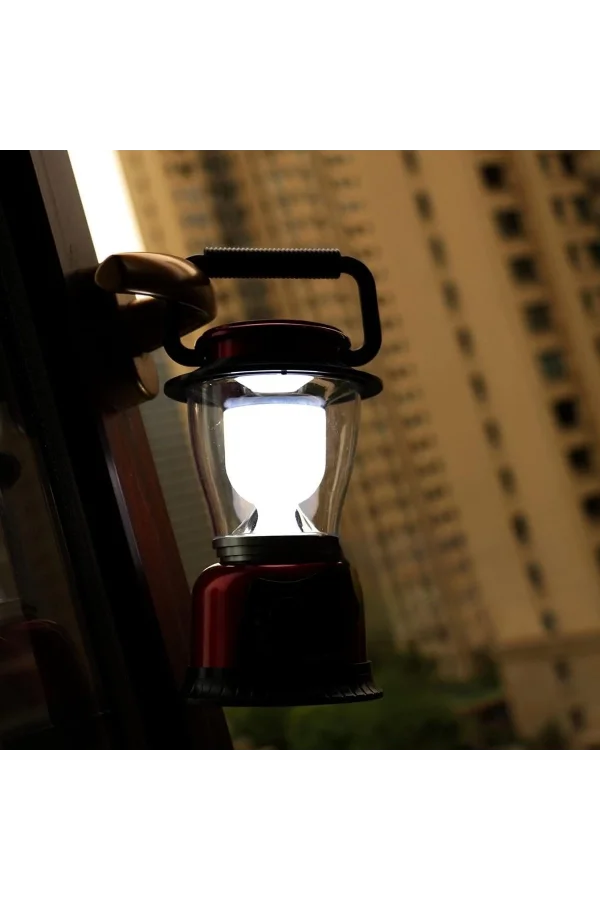 BUFFER®  Ledli Kamp Lambası Pilli Ayarlı LED Işıldak Aydınlatma