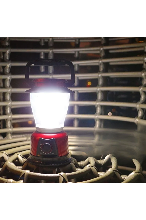 BUFFER®  Ledli Kamp Lambası Pilli Ayarlı LED Işıldak Aydınlatma