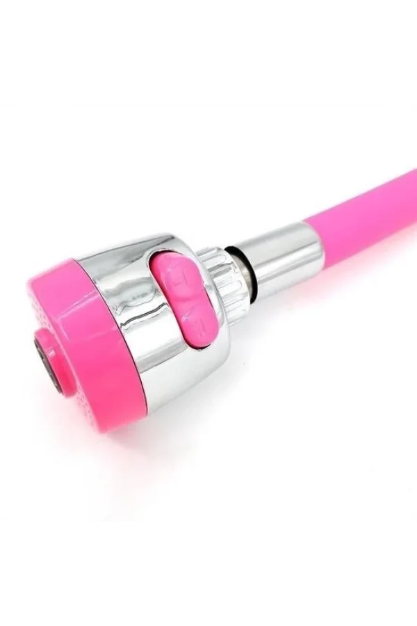 BUFFER® Oynar Başlıklı Tasarruflu Kubar Musluk Borusu ve Başlığı  Pembe