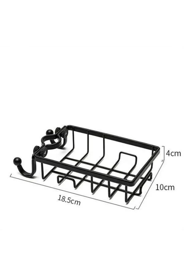 BUFFER® Paslanmaz Çelik Mutfak Banyo Musluğuna Sabitlenebilir Sabunluk