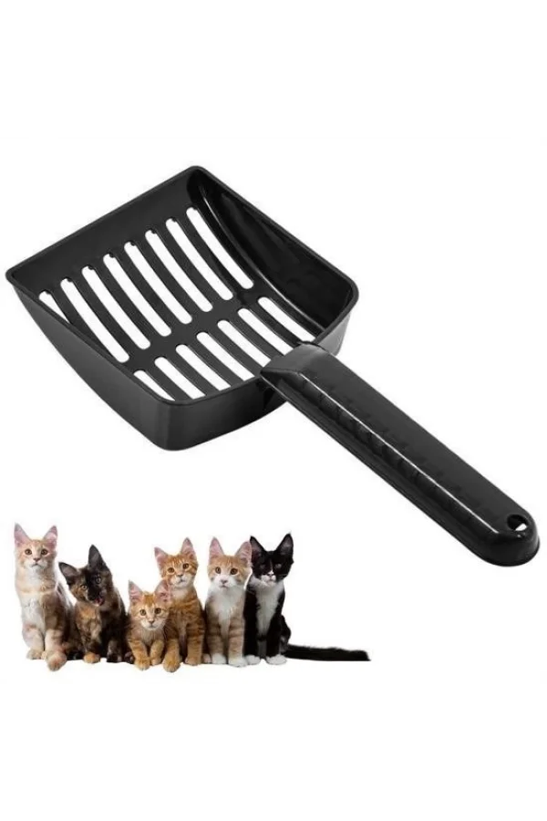 BUFFER® Plastik Evcil Hayvan Kedi Kumu Temizleme Eleme Küreği