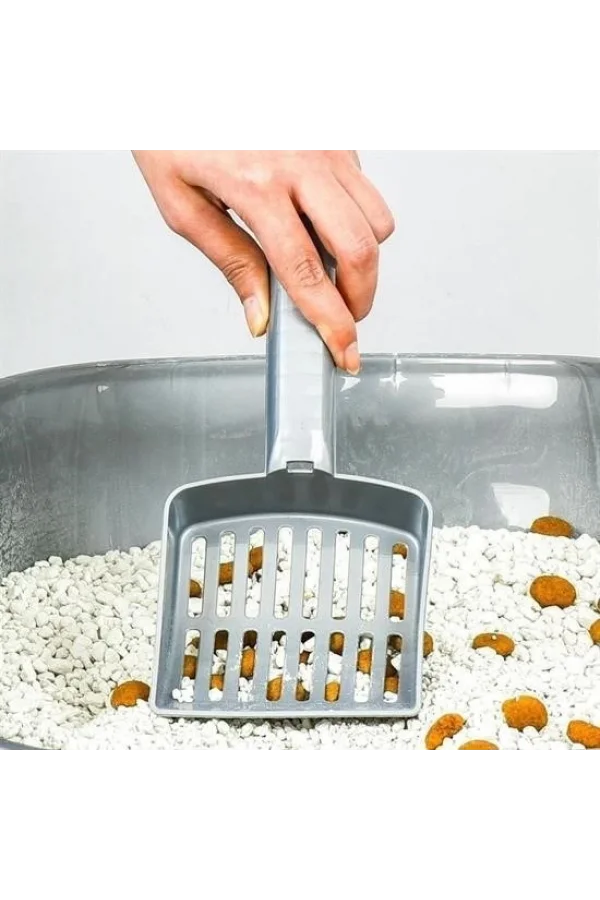 BUFFER® Plastik Evcil Hayvan Kedi Kumu Temizleme Eleme Küreği