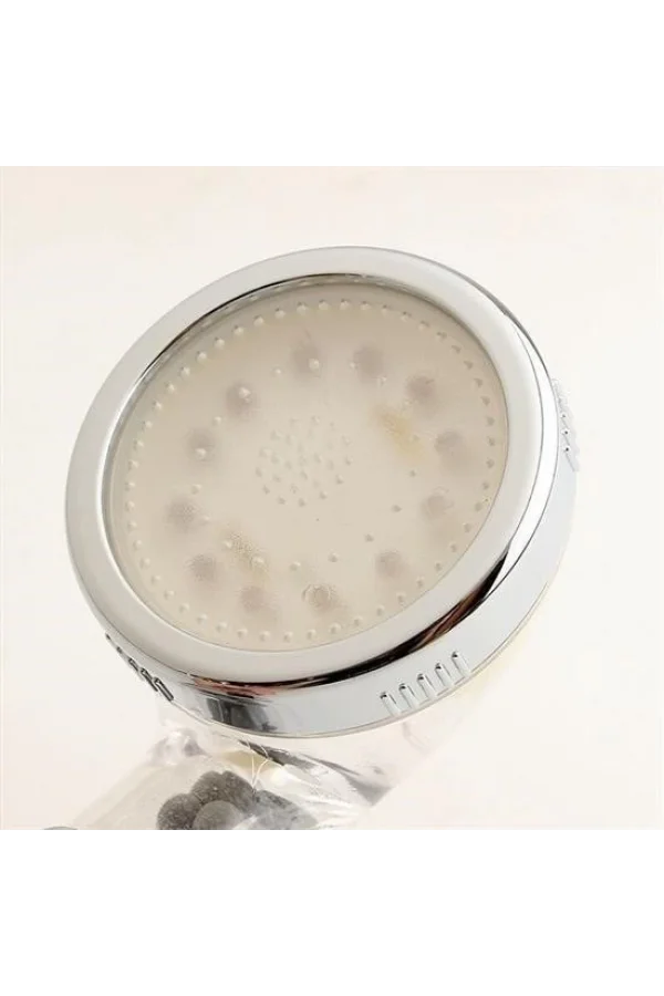 BUFFER® Renk Değiştiren Led Işıklı Su Tasarruflu Basınçlı Duş Başlığı