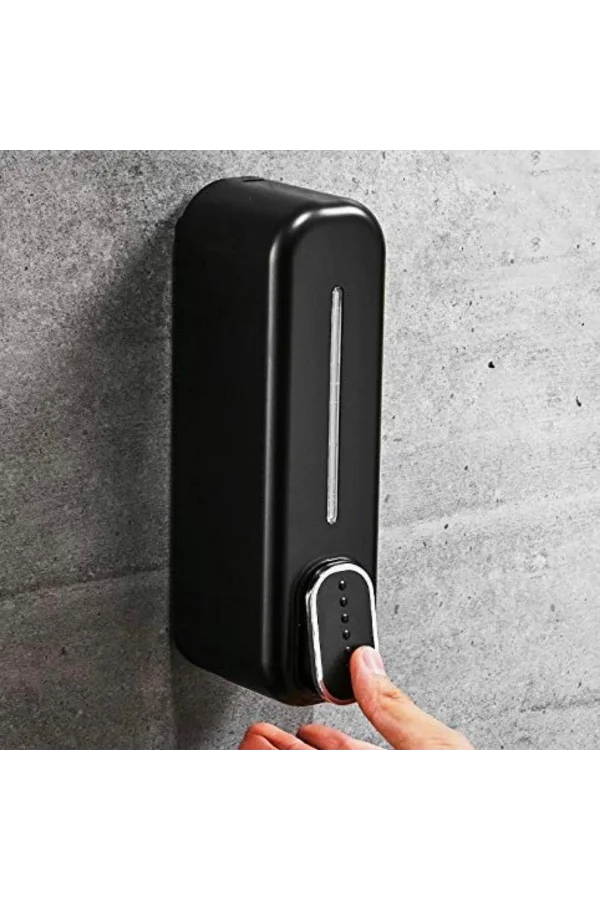 Buffer ® Siyah Duvara Monte Sıvı Sabunluk Dispenser 300 ml