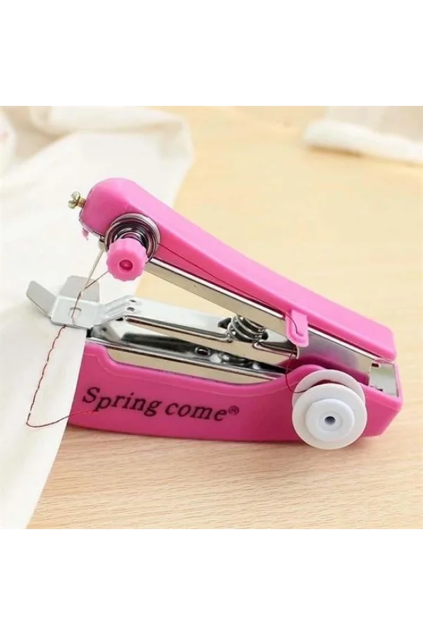 BUFFER® Spring Come Mini Kolay Seyehat ve Ev Tipi El Dikiş Dikme Makinası