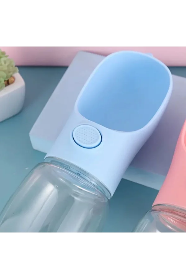 BUFFER® Taşınabilir Butonlu 350 ml Evcil Hayvan Suluğu