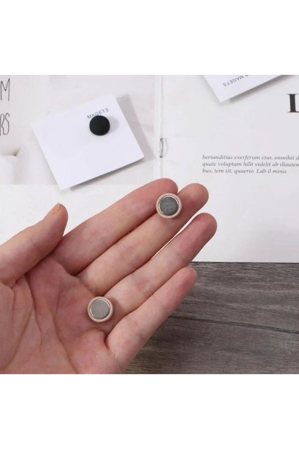 BUFFER® Tekli Güçlü Mıknatıslı Eşarp Şal Mıknatısı